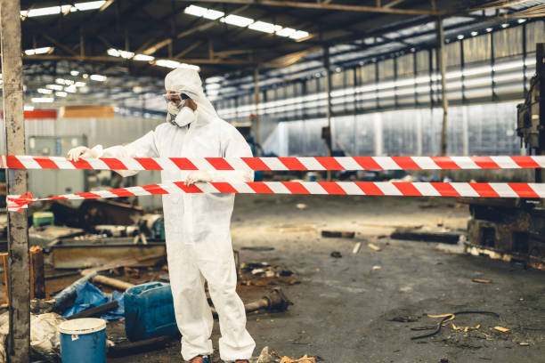 Professional Odor Removal technician working in Freeport, MN